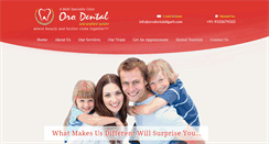 Desktop Screenshot of orodentalaligarh.com